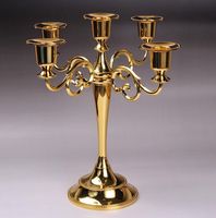 Wholesale New Metal Candle Holders arms arms Candle Stand Wedding Decoration Candelabra Centerpiece Candlestick Silver Gold