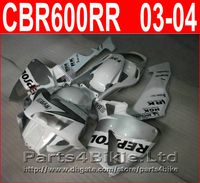 Wholesale Perfect ABS REPSOL Motorcycle bodywork for Honda CBR600RR fairing kit CBR RR white fairings Style CBR RR DYUW