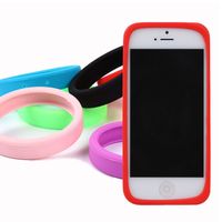 Wholesale Luminous Silicon Bracelet Bumper Cell Phone Cases Cover For Apple iPhone s s