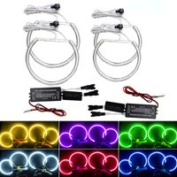 Wholesale 4pcs Car Headlight CCFL Angel Eyes Light Halo Rings Kits For BMW E46 NON projector Car Styling Color