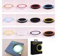 Wholesale For iPhone X plus Qi Wireless Charger Cell phone Mini Charge Pad For Qi abled device for Samsung S8 Plus