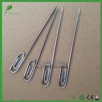 Wholesale 4 GR2 Titanium Dabber Paper Clip Titanium Nails Tips cm Dabber Needle Tip
