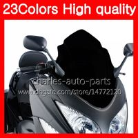 Wholesale 100 New Motorcycle Windscreen For YAMAHA T MAX500 TMAX500 T MAX500 Chrome Black Clear Smoke Windshield