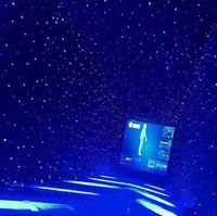 Wholesale led star curtain mx6m wedding backdrop stage background cloth with multi controller dmx function