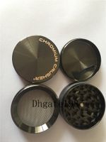 Wholesale Newest chromium crusher tobacco grinder for herb large CNC zicn alloy smoking metal crusher tobacco herbal grinders