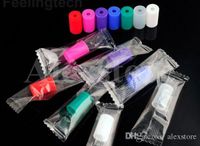 Wholesale Silicone Mouthpiece Cover Silicon Drip Tip Disposable Colorful Rubber Test Tips Cap Individually Package For CE4 Clearomizer Atomizer Ecig