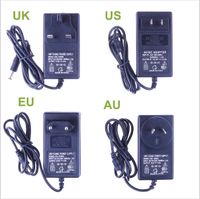 Wholesale New V A Power Supply Adapter For RGB Led Strip AC85 V to V EU US AU UK Cord Plug LED Strips Transformer
