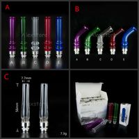Wholesale Pyrex Glass Ego drip tips long drip tip covers bend mouthpiece colorful curved driptip adapter for Goblin Billow rta Petri atomizer