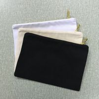 Wholesale Blank Canvas Zipper Pouches - Buy Cheap in Bulk from China Suppliers with Coupon ...