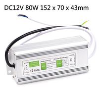 Wholesale 10PCS DC v w W W W W W W W W w w Led Outdoor Waterproof Transformer Led Driver Switch Power Supply Ip67