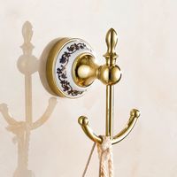 metal europe nail hot selling bathroom accessories gold plated european antique bronze ceramic robe hook - Gold Bathroom Accessories Uk metal europe nail hot selling bathroom accessories gold plated european antique bronze ceramic robe hook - Gold Bathroom Accessories Uk