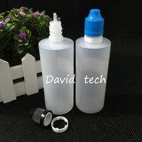 Wholesale Colorful ml ml E liquid Empty Bottle PE Plastic Dropper Bottles with Long Thin Needle Tips Tamper Evident Seal and Childproof Caps