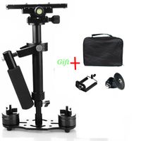 Wholesale Freeshipping Steadicam S40 Handheld Camera Stabilizer Steadycam Video Steady DSLR Estabilizador Cameras Compact Camcorder For Canon