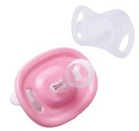 Style Pink Baby Soother Dummy Teat Cover Holder Clip Chain MAM