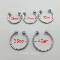 Wholesale Stainless steel glans ring cock ring delay fun male sperm locking ring male chastity device penis ring penis sleeve cockring
