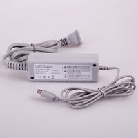 Wholesale Replacement AC Power Adapter Supply Wall Charger for Wii U Controller Gamepad Adapters US EU Plug Retail Box