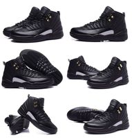 Wholesale A12 genuine Leather waterproof sports basketball shoes Hot selling top quality Factory outlet men s Master basketball boot