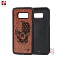 Wholesale High Quality Lnventory Clearance Wood Phone Cases Shockproof Durable Cover For Moto G5 Samsung S5 S7 S8 S10 Blind box shipped with mobile phones case