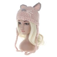 Moda Bebé Cat Ears Sombreros Gorros 2017 Nuevos Niños De Invierno Gorros Calientes Niños Sombreros Hechos A Mano Niñas Sombreros Niños Gorros Con Moda Bebé Cat Ears Sombreros Gorros 2017 Nuevos Niños De Invierno Gorros Calientes Niños Sombreros Hechos A Mano Niñas Sombreros Niños Gorros Con