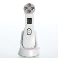 Wholesale Portable Galvanic RF Facial Machine Skin Care Wrinkle Removal Face Lifting Beauty Equipment Rechargeable Mini Facial Massager