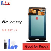 Wholesale Super AMOLED HD for Samsung Galaxy J7 J700 J700F J700M J700H LCD Display Digitizer Screen Replacement Tested