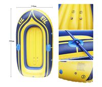 Wholesale PVC Hull Material and CE Certification camo inflatable fishing boat pvc material floating raft with paddles and inflatble pump