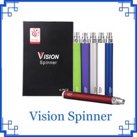 Wholesale Vision Spinner V V Variable Voltage Battery thread mAh mAh mAh mAh eGo cigarette Cigarettes spinner2 UPS fedex