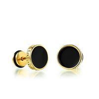 1 paire de titane acier multi strass Tricheur Illusion Oreille Plug Tunnel Boucles d/'oreilles