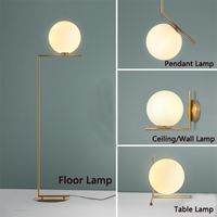 Wholesale LED Modern Floor Lamps Pendant Lights Table Lamp Bedroom Glass Office Living Room Wall Light Fitting