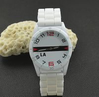 Wholesale Casual Women Men Unisex Animal crocodile Style Dial Silicone Strap Analog Quartz Wrist watch