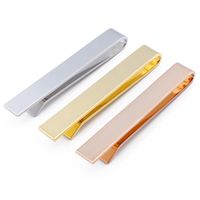 Wholesale 2 inches Length Men s Skinny Tie Clasp Clip Bar Pin Young Men Design Simple and Casual Trendy Stylish