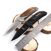 Wholesale Small Size Brwoning Knife Folding Tactical Survival Pocket Knives Combat Swiss Army Knife Multi Purpose Knife Outdoor Camping EDC Tool