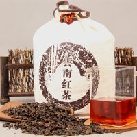Wholesale 1000g Ripe Puer Tea Yunnan Bag packaging Loose Black Puer Tea Organic Pu er Oldest Tree Cooked Puer Natural Pu erh Black Puerh Tea