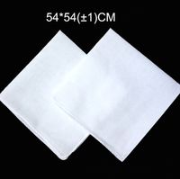 Wholesale handkerchief cotton white handkerchief cm high density white square tie dye embroidery painting DIY square