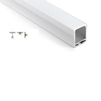Wholesale 50 X M sets Recessed wall led aluminum profile and mm deep U led channel profile for wall or pendant lamps