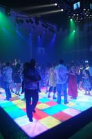 Wholesale RGB LED Dance Floor MX1M LED High brightness DJ Disco Party Wedding DMX Stage Light