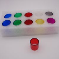 Wholesale Colorful Replacment Pyrex Glass Tube for TFV8 Big Baby Stick V8 Kit T Priv w SMOK ProColor Kit Q Box G Priv