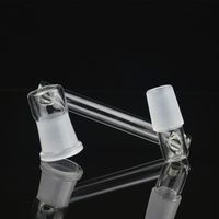 Wholesale Smoking Accessories Drop down Adapter Joint mm Male mm Female mm Bowl Oil Rigs Dab Glass Bongs Water Pipes Bubbler