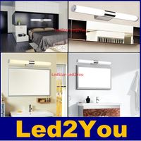 Wholesale Newly Designed Modern W W W W LED Bathroom Light Fixtures Mirror Wall light Indoor mirror front Sconces lighting lamps