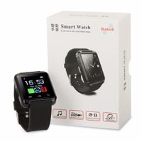 Wholesale Factory U8 smartwatch with retail box cheapest Bluetooth Smart Watch Phone Mate For Android IOS Iphone Samsung LG Sony