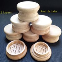 Wholesale wooden spice herb handle wood grinder Smoking Accessories tobacco crusher mm parts Abrader Tool Machine