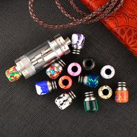 Wholesale 2017 Newest Epoxy Resin Drip Tip Factory price drip tip Epoxy resin drip tips vape accessories e cig mouthpiece for rda atomizer
