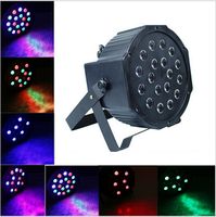 Wholesale High Power W Leds RGB Stage Light Professional RGB Par Light DMX Party DJ Disco Strobe light Laser Projector