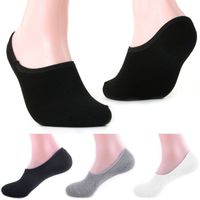 Wholesale Hot sale New Men s Socks High Quality Cotton amp Bamboo Casual Socks For Men Invisible Mens Sock Slippers Shallow Mouth Sock Z1