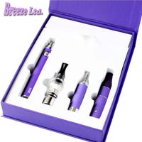 Wholesale Magic in Dry Herb Vaporizer Pen Kit wax kit ecigs with atomizer MT3 Glass atomizer EVOD Battery