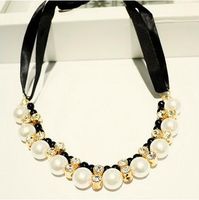 Sconto Doppio Choker Di Perla 2020 Collana Doppia Di Perle Di Choker In Vendita Su It Dhgate Com