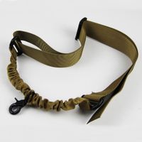 Wholesale 1 Point Nylon Tactical Rifle Sling Hunting Pistol Airsoft Band Single Point Bungee Sling for Airsoft Rifle Gun Strap