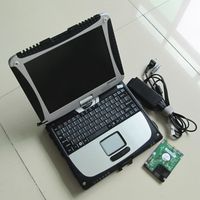 Wholesale Toughbook tool for bmw diagnostic computer cf19 touch screen laptop with hdd gb expert mode windows system
