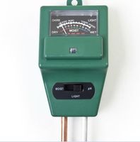 Wholesale High Quality Soil Water Moisture PH Meters for Garden Plant in1 Light Test Meter