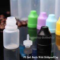 Wholesale Best Price PE Soft Plastic Needle Bottle ml Empty Plastic E Liquid Bottles With Child proof Caps For E juice Electronic Cigarette
